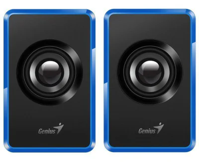 BOXE GENIUS 2.0, RMS: 3W (2 x 1.5W), USB power, 1.2m, blue, "SP-U125" "31730042402"