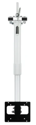 BRACKET,TELESCOPING,ADJUSTABLE 18"-32",CEILING MOUNT,VESA,WHITE