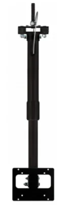 BRACKET,TELESCOPING,ADJUSTABLE 36"-66",CEILING MOUNT,VESA,BLACK