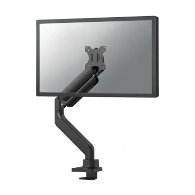 Brat monitor Neomounts DS70-450BL1; pentru display-uri cu diagonale 17"-42", sistem de prindere VESA 75x75~100x100, greutate maxima suportata 15kg, full motion, tilt +45°, swivel 90°, rotate 180°; gas spring; culoare negru. Garantie 5 ani