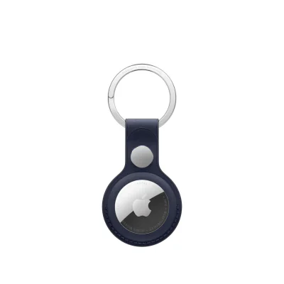 Breloc Apple FineWoven pentru AirTag, Navy