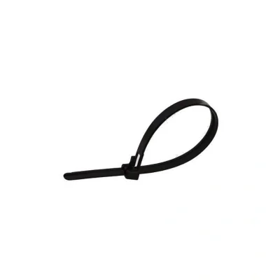 Brida plastic 7,5 x 350 reutilizabila, black (100buc) - ELEMATIC, "5354"