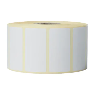 Brother BDE-1J026051-102, White, Self-adhesive printer label, Die-cut label, Thermal transfer, Rectangle, TD-2020, TD-2120N, TD-2130N, TD-4410D, TD-4420DN, TD-4520DN, TD-4550DNWB