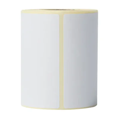 Brother BDE-1J044076-066, White, Self-adhesive printer label, Die-cut label, Thermal transfer, Rectangle, RJ-3150, TD-4410D, TD-4420DN, TD-4520DN, TD-4550DNWB