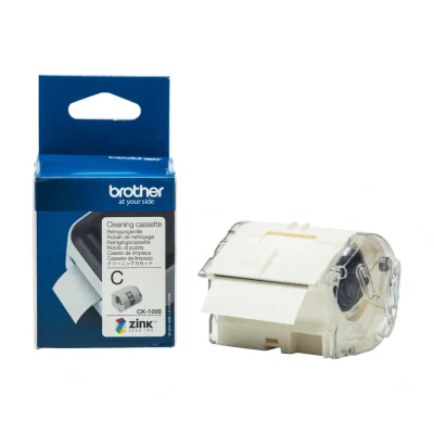 Brother CK-1000, Printer cleaning cartridge, Brother, Thermal transfer, White, 5.5 cm, 65 mm