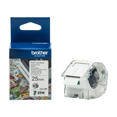 Brother CZ-1004, Continuous label, CZ, White, Direct thermal, Philippines, 5 year(s)