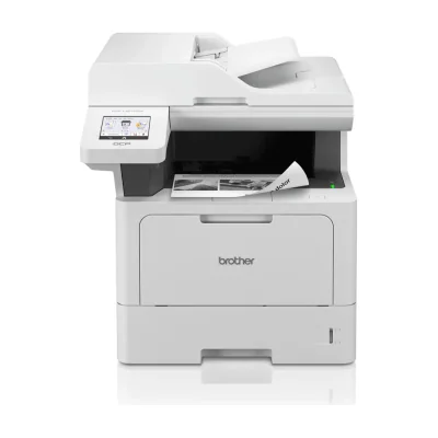 Brother DCP-L5510DW, Laser, Mono printing, 1200 x 1200 DPI, A4, Direct printing, White