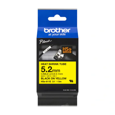 Brother HSE-611E, Yellow, China, Brother, 69 mm, 155 mm, 18 mm