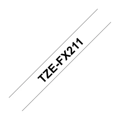 Brother Laminated tape, Black on white, TZe, Black, Thermal transfer, China, 5 year(s)