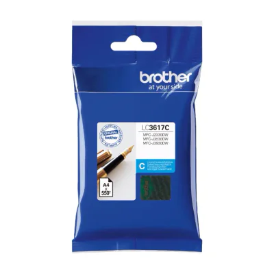 Brother LC-3617C, Standard Yield, Cyan, 1 pc(s), 550 pages