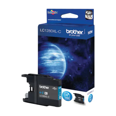 Brother LC1280XLC, High (XL) Yield, Cyan, 1 pc(s)