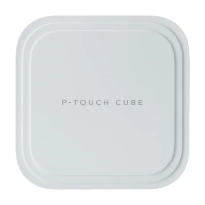 Brother P-touch CUBE Pro (PT-P910BT) rechargeable label printer with Bluetooth, TZe, Thermal transfer, 360 x 360 DPI, Wired & Wireless, White