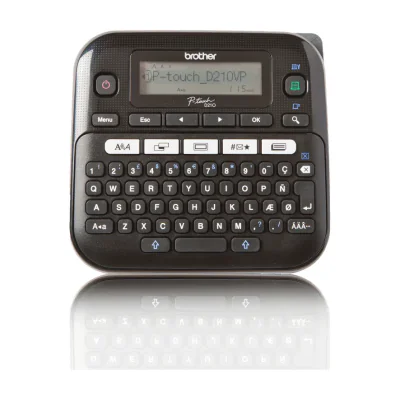 Brother PT-D210VP, QWERTY, Thermal transfer, 180 x 180 DPI, 20 mm/sec, Black