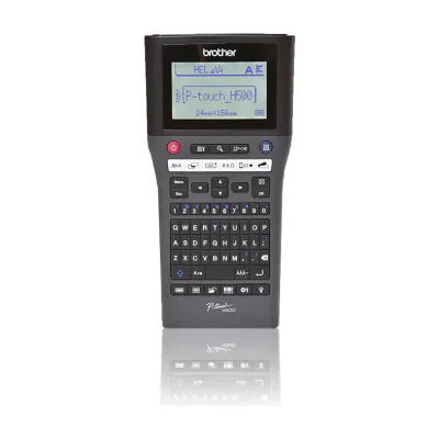 Brother PT-H500, QWERTY, TZe, 180 x 180 DPI, 30 mm/sec, Wired, Black