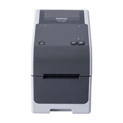 Brother TD-2310D203, Direct thermal, 203 x 203 DPI, 152 mm/sec, Wired, Black, Grey