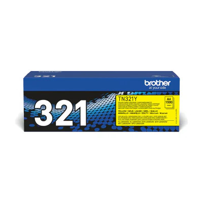 Brother TN-321Y, 1500 pages, Yellow, 1 pc(s)
