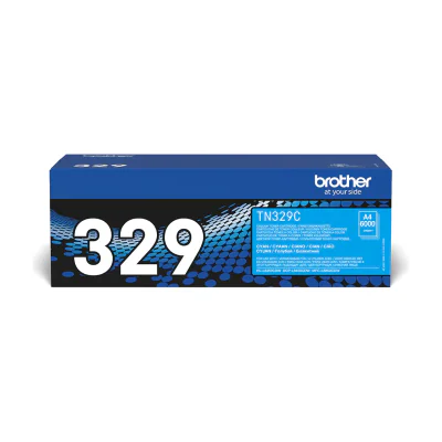 Brother TN-329C, 6000 pages, Cyan, 1 pc(s)