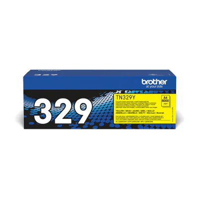 Brother TN-329Y, 6000 pages, Yellow, 1 pc(s)
