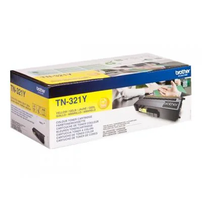 Brother TN-321Y, 1500 pages, Yellow, 1 pc(s)