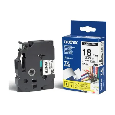 Brother TZ-241, TZ, Black, China, 8 m, 1000 mm, 1000 mm