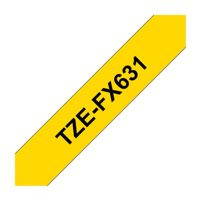 Brother TZE-FX631, TZ, Yellow, Thermal transfer, Paper, China, 5 year(s)