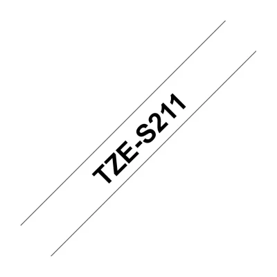 Brother TZE-S211, TZ, Black, Inkjet, China, 5 year(s), 6 mm