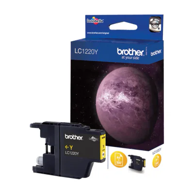 Brother Yellow Ink Cartridge, Standard Yield, Yellow, Pigment-based ink, 1 pc(s), 300 pages, Single pack