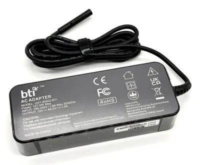 Origin Storage USY-00002-BTI, Laptop, Indoor, 100 - 240 V, 50 - 60 Hz, 127 W, 15 V