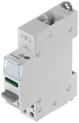Buton cu dublă funcție și indicator LEGRAND LE-412920, 1 x NO, 20 A, LED verde