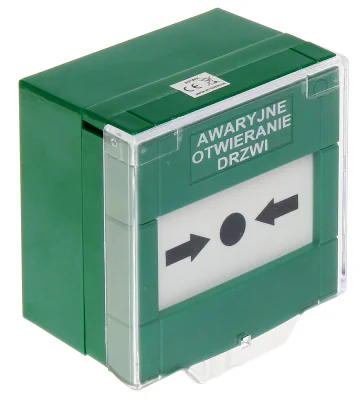 Buton de deschidere de urgență a ușii YOTOGI APWK, NO/NC, 2 A / 30 V DC
