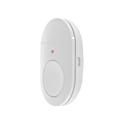 Buton de panică radio Paradox REM101; material rezistent la intemperii; funcția de panică permite trimiterea instantanee a semnalului către stația de monitorizare; funcție test baterie; indicator LED; posibilitatea purtării pe snur sau brățară; bater