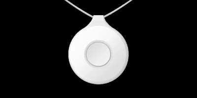 Buton de panica wireless AXPRO Hikvision DS-PDEBP1-EG2-WE(Single button), frecventa de operare: 868 MHz, transmisie: Tri-X Wireless Technology, criptare:AES-128, distanta de transmisie RF: 1000m in camp de deschis, protectie pentru apasare accidental