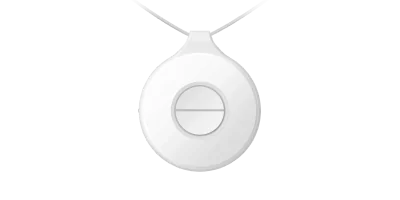 Buton de panica wireless AXPRO Hikvision DS-PDEBP2-EG2-WE(2 butoane), frecventa de operare: 868 MHz, transmisie: Tri-X Wireless Technology, criptare:AES-128, distanta de transmisie RF: 1000m in camp de deschis, protectie pentru apasare accidentala, c