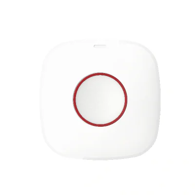 Buton de panica wireless DS-PDEB1-EG2-WE(B) Tri-X Wireless,Two-Way RF Wireless,868MHz, AES-128 Encryption, 1.2Km, LED Indicator Blue(Alarm), Power up,Remote ID,QR Code, 3 years in work status (being triggered 20 times per day), Battery Powered CR2450