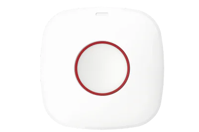 Buton de panica wireless DS-PDEB1-EG2-WE(B) Tri-X Wireless,Two-Way RF Wireless,868MHz, AES-128 Encryption, 1.2Km, LED Indicator Blue(Alarm), Power up,Remote ID,QR Code, 3 years in work status (being triggered 20 times per day), Battery Powered CR2450