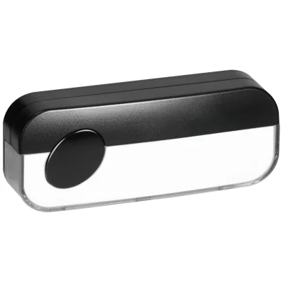 Buton de sonerie ORNO OR-DP-PD-1/B, negru, montaj aparent, max. 230 V AC / 1 A