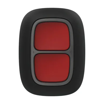 Buton panica / smart wireless, negru - AJAX; Numar butoane: 2; Utilizare ca buton panica sau control automatizari, cominicare bidirectionala; Protectie apasare accidentala: necesita apasare simultana, despartitor din plastic; Frecventa operare: 868.0