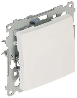 Buton simplu cu contact NO-NC KONTAKT SIMON DP1.01/11-SIMON54, 250 V, 10 A