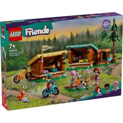 CABANE CONFORTABILE IN TABARA DE AVENTURI, LEGO 42624