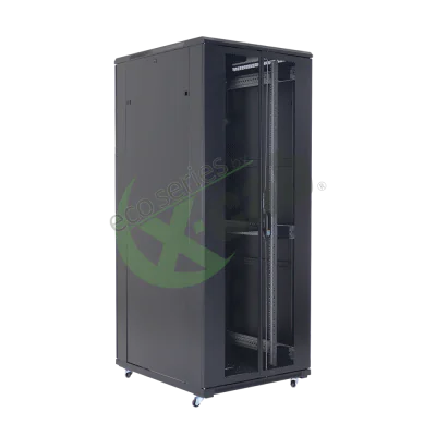 CABINETE Xcab metalic de podea 19", tip rack stand alone, 32U 800x1000 mm, Eco Xcab A3 MD "A38032-MD.9004"