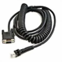 Cable, RS-232, 25P, Male, CBX800 Power Off Terminal, Coiled, 12 ft.