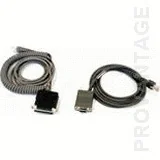 Cable, RS-232, 9P, Female, Coiled, CAB-362, External Power, 6 ft.