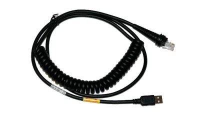 Cable: USB, black, Type A, 5m (16.4´), coiled, 5V host power