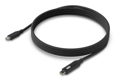 CABLE USB-C TO USB-C 2M/UACCCABLEUSB100W2M-BK UBIQUITI