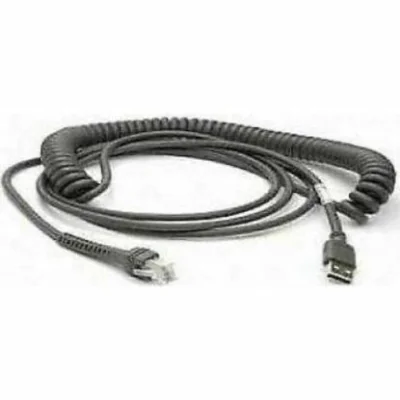 Cable, USB, Type A, Coiled, Power off terminal, 2 Meters, CAB-424E