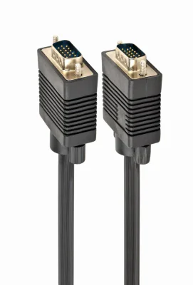GEMBIRD CC-PPVGA-10-B VGA HD15m/HD15m dual-shielded w/2 ferrite 10ft black