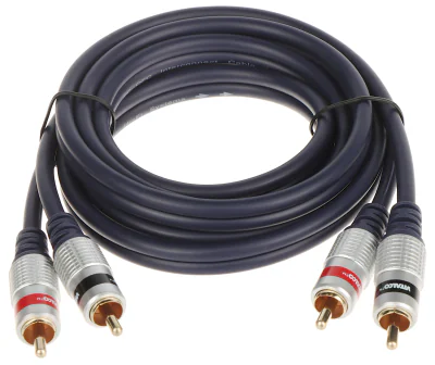 Cablu 2 x CINCH - 2 x CINCH VITALCO 2C-W/2C-W-1.5M-HQ, 1,5 m