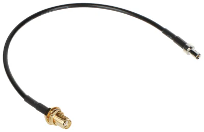 Cablu adaptor GSM SIGNAL SMA-G/TS9-0.2M-V2, SMA mamă - TS9, 0,2 m