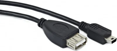 GEMBIRD A-OTG-AFBM-002 Gembird cable USB MINI BM -> AF USB 2.0 OTG 15cm