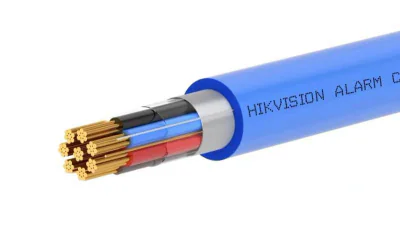 Cablu alarma Hikvision DS-1AC6APL1; 6 fire: 6×0.22 mm2, rezistenta foc: CPR Eca, 25AWG, material cupru integral, cutie 305 metri.